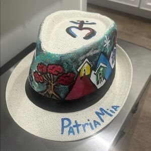 NEW PR Hand-Painted Artistic Fedora Hat
